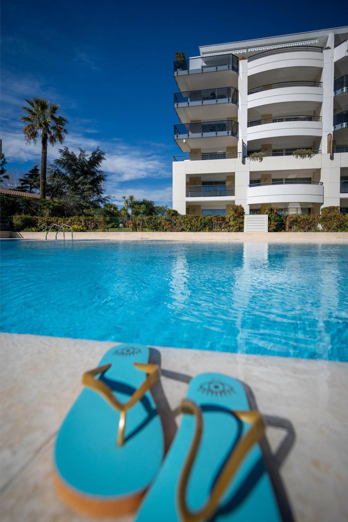 Nemea Appart Hotel Le Lido Cagnes Sur Mer מראה חיצוני תמונה