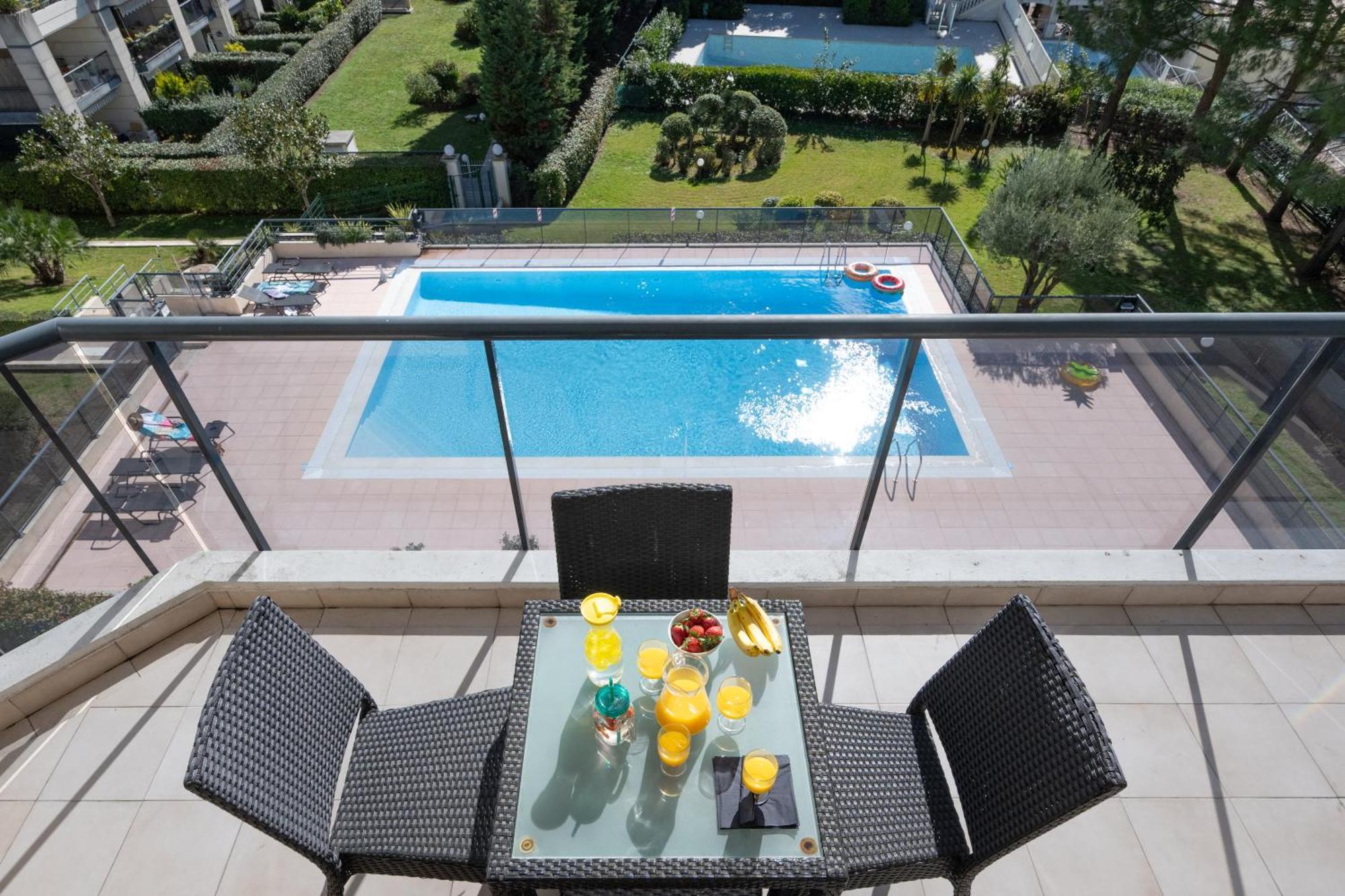 Nemea Appart Hotel Le Lido Cagnes Sur Mer מראה חיצוני תמונה