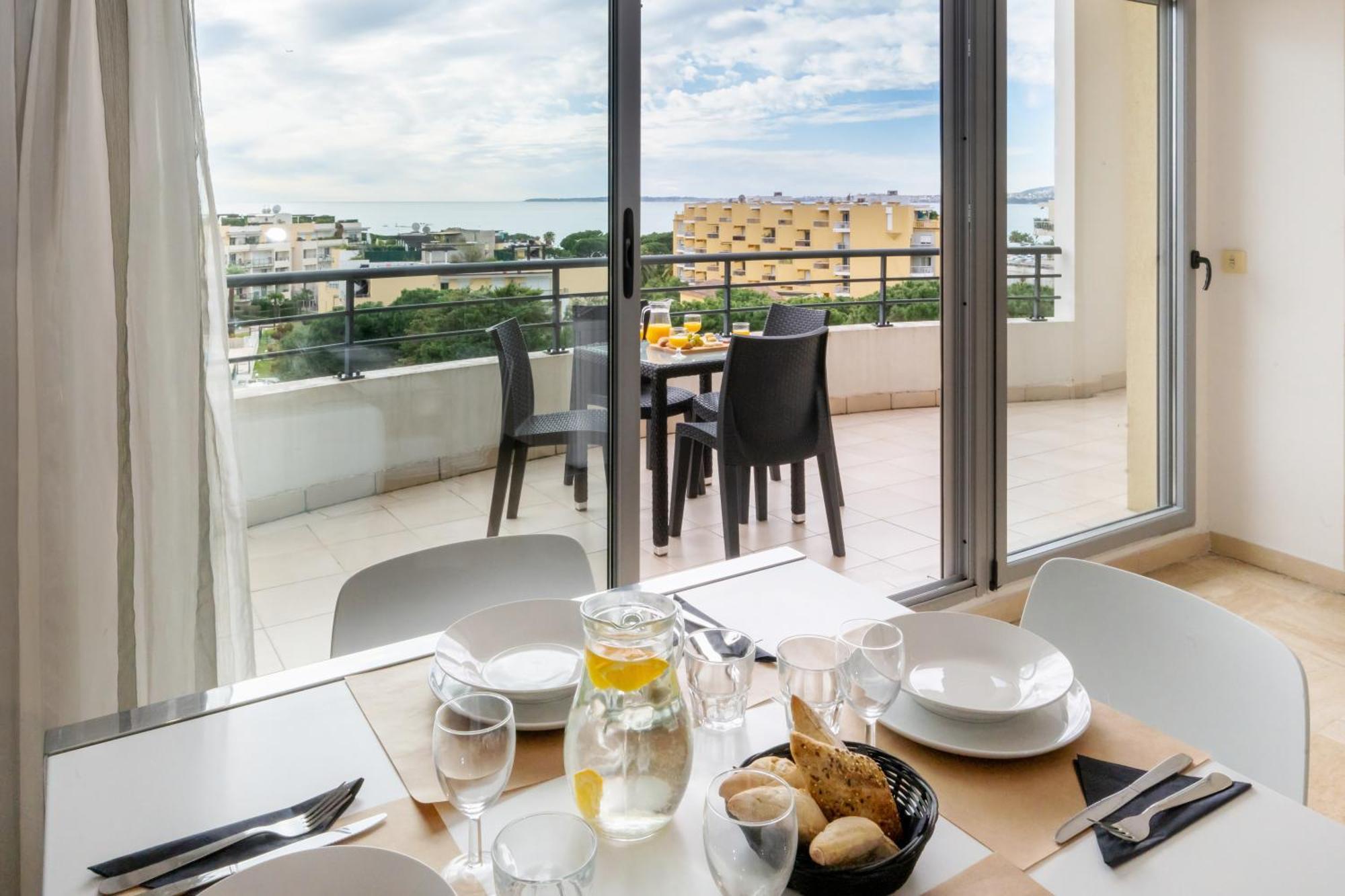 Nemea Appart Hotel Le Lido Cagnes Sur Mer מראה חיצוני תמונה